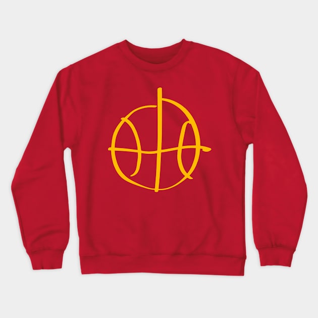 Basket ball Crewneck Sweatshirt by DrTigrou